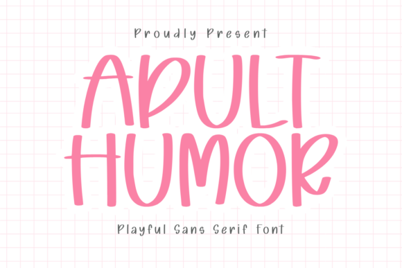 Adult Humor: A Font That Adds Personality to Your Web Design
