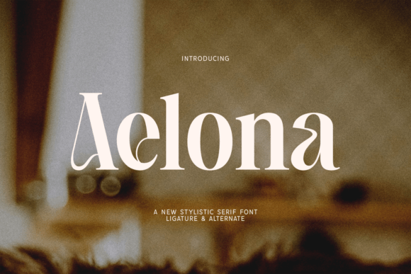 Aelona: The Font That Elevates Every Handmade Detail