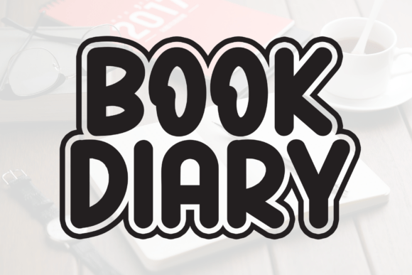 Book Diary: A Handwritten Font with Heart