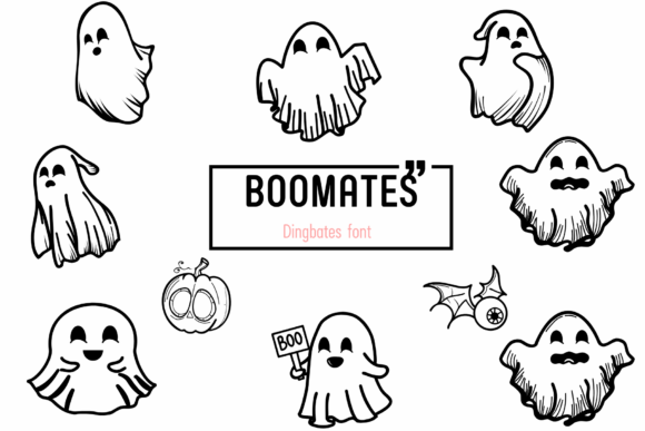 Boomates: A Spooky Font for Creative Campaigns