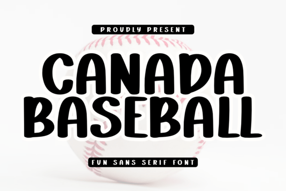 Canada Baseball: A Bold Sans Serif for Editorial Design