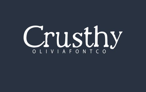 Crusthy: A Serif Font for Purposeful Design