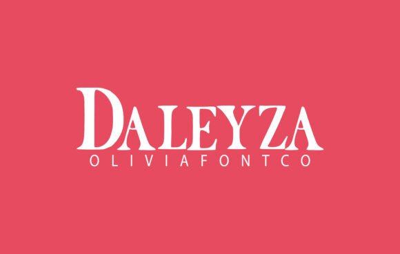 Daleyza Font: A Serif Serenade for Handmade Creators
