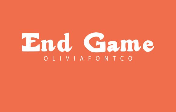 End Game Font: A Serif Font for Handmade Crafters