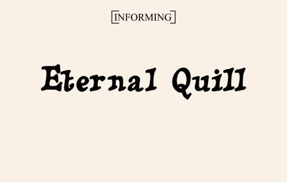 Eternal Quill: A Serif Font That Elevates Brand Identity