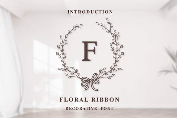 Floral Ribbon Font: A Simple Upgrade for Better Branding