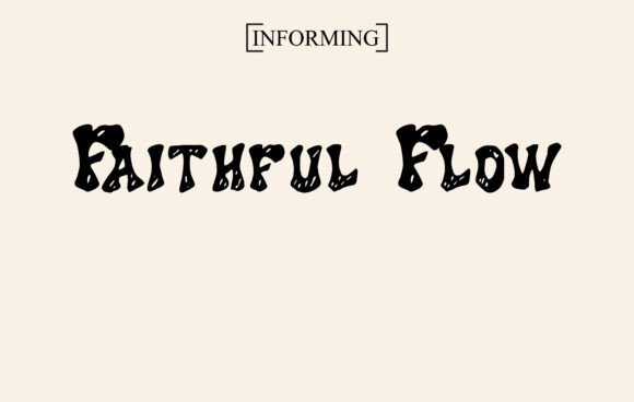 Font Choice That Works: Faithful Flow for Digital Design