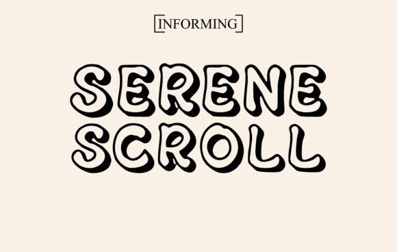 Font Review: Serene Scroll for Branding and Design