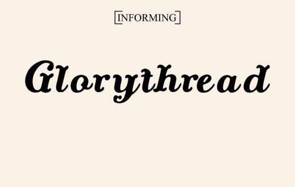Glorythread: A Display Font for Impactful Web Design