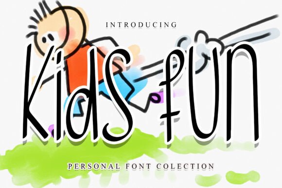 Kids Fun: A Versatile Display Font for Editorial Design