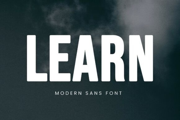 Learn: A Versatile Sans Serif Font for Editorial Design