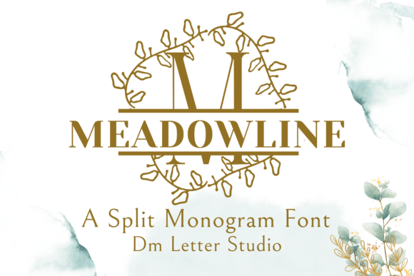 Meadow Line Split Monogram