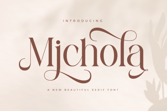 Michola: A Serif Font That Elevates Editorial Design