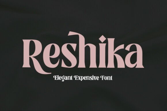 Reshika: A Serif Font That Elevates Campaign Design