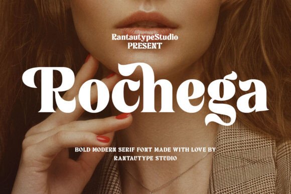 Rochega: A Serif Font for Editorial Excellence