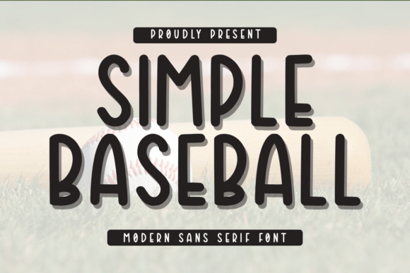 Simple Baseball: A Font That Elevates Your Brand