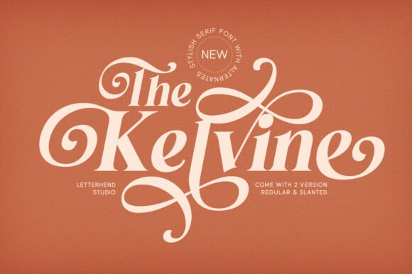 The Kelvine: A Serif Font That Adds Drama to Every Design