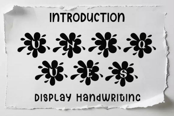 Uniques: A Font for Thoughtful Design